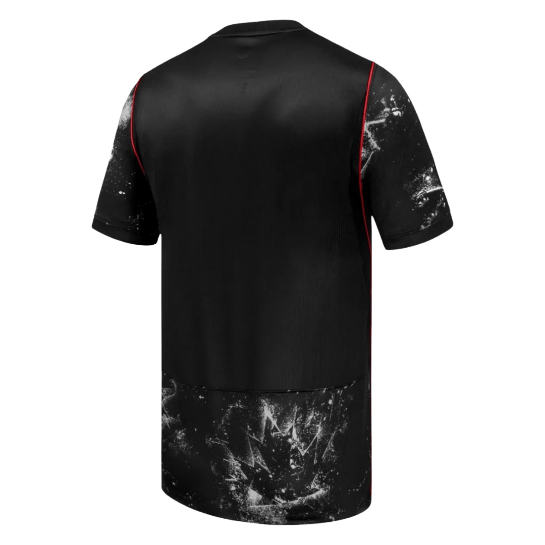 Canada Uitshirt - Wereldkampioenschap 2026 Zwart Grote Maat