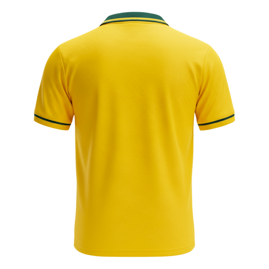 Retro Brazilië Thuis Shirt 1994 Geel