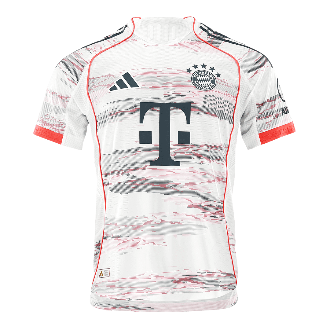 OLISE #17 München Uitshirt 2025/26 Wit Speler