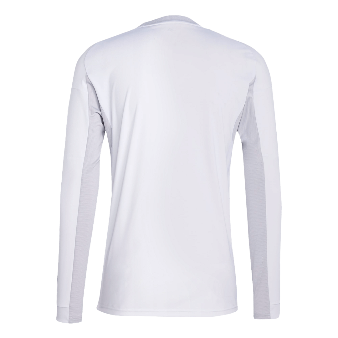 Real Madrid Thuis Thuisshirt Lange Mouwen 2025/26 Grote Maten