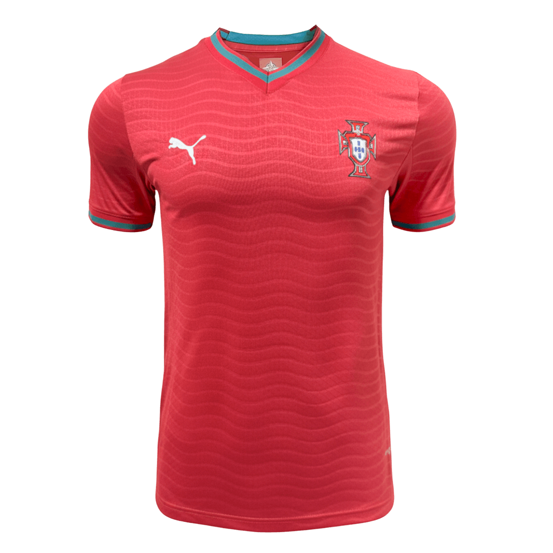 Portugal Thuisshirt Wereldbeker 2026 Rood Speler