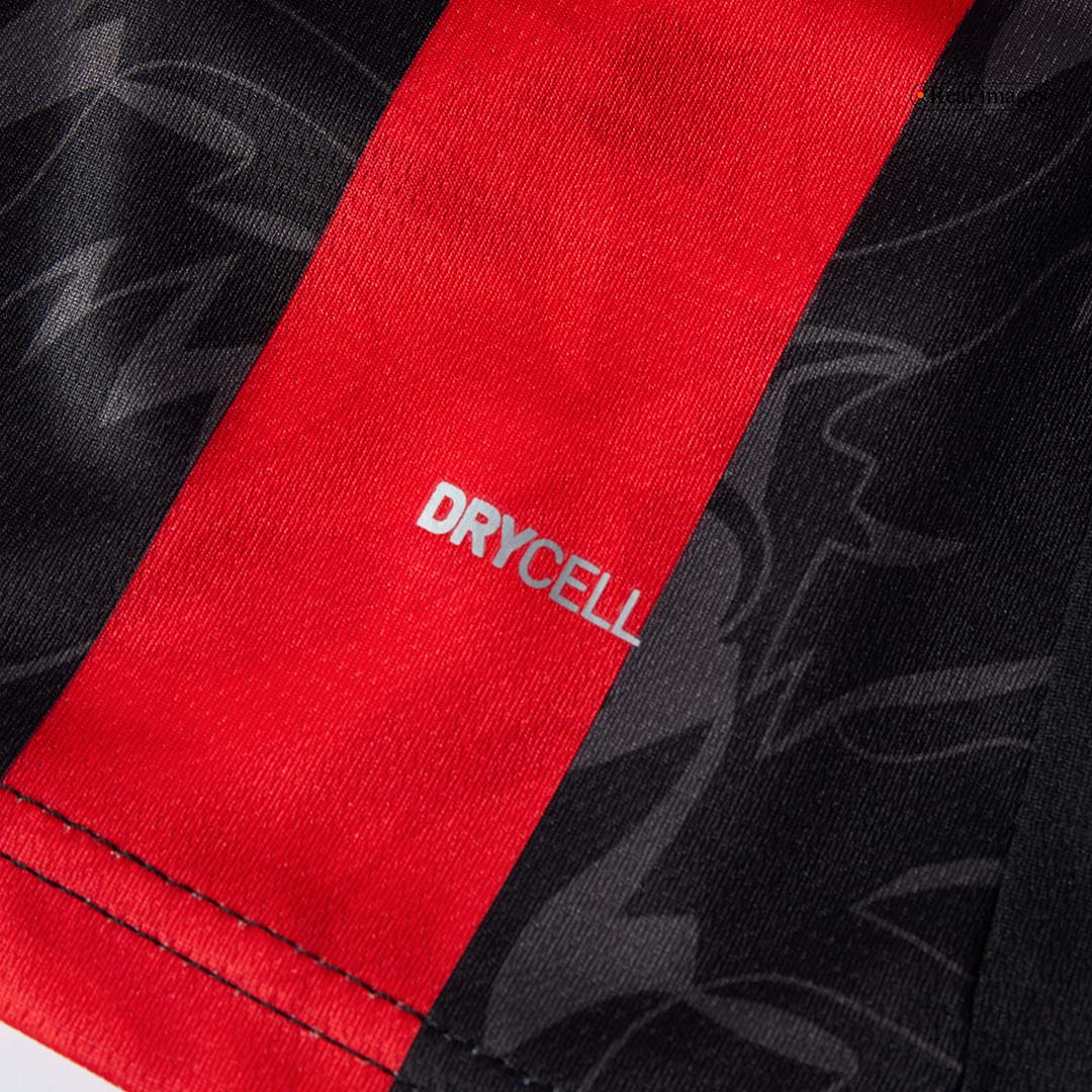 AC Milan Thuisshirt Kit 2025/26 Rood&Zwart