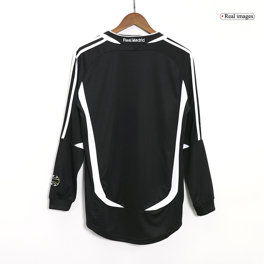 Retro Real Madrid Uitshirt Lange Mouwen 2006/07