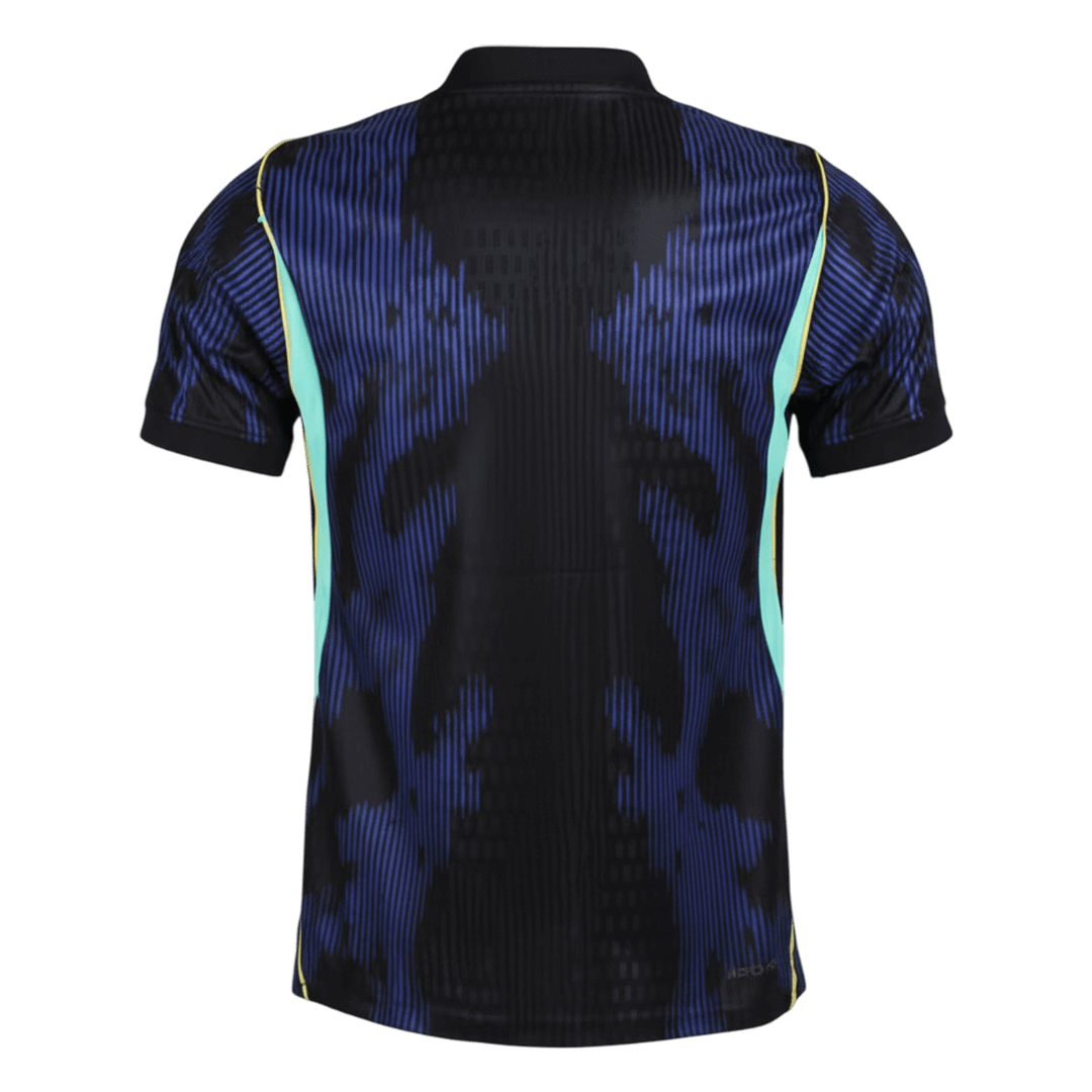 Brazilië Uitshirt - WK 2026 Marineblauw Speler