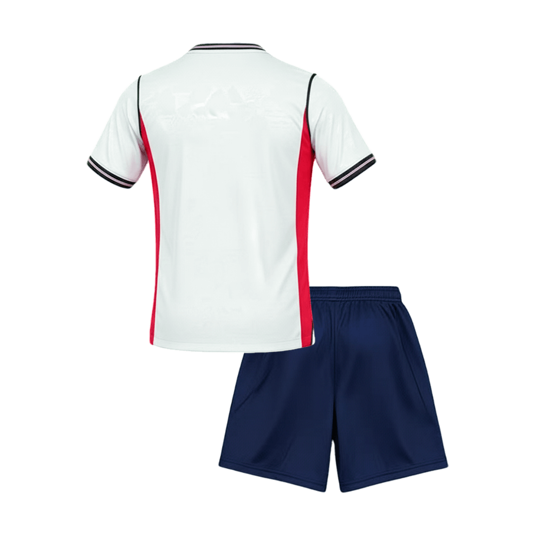Engeland Thuisshirt Kit Wereldbeker 2026 Kind Wit