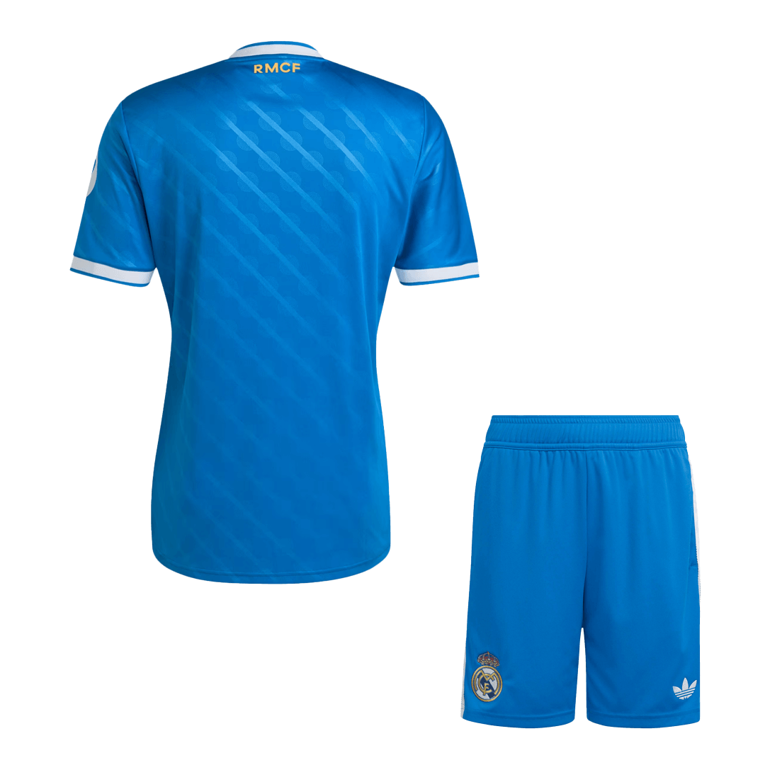 Real Madrid Derde Shirt Kit 2025/26 Blauw