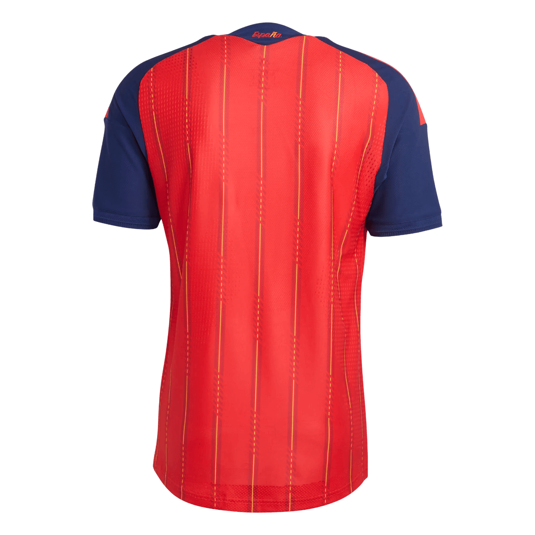 Espagne Domicile Maillot 2 Stars - Champion Edition Coupe du Monde 2026 Rouge Joueur