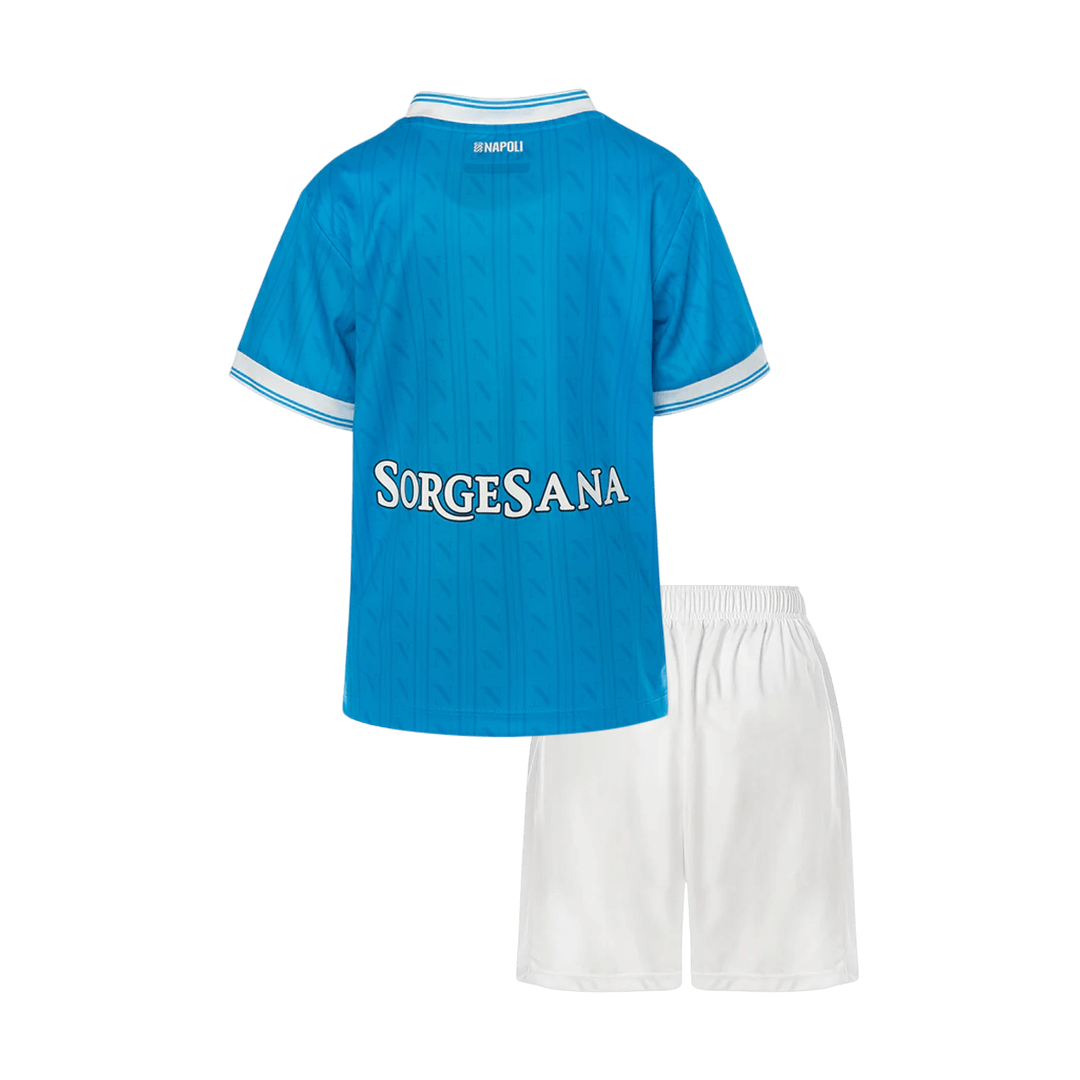 Napoli Thuis Shirt Kit 2025/26 Kinderen Blauw