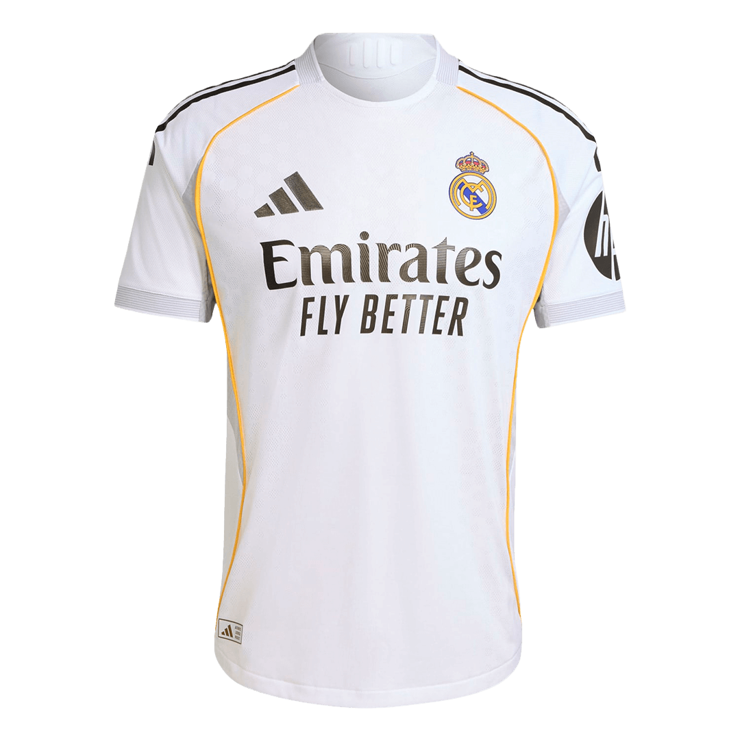 CAMAVINGA #6 Real Madrid Thuisshirt 2025/26 Wit Authentiek