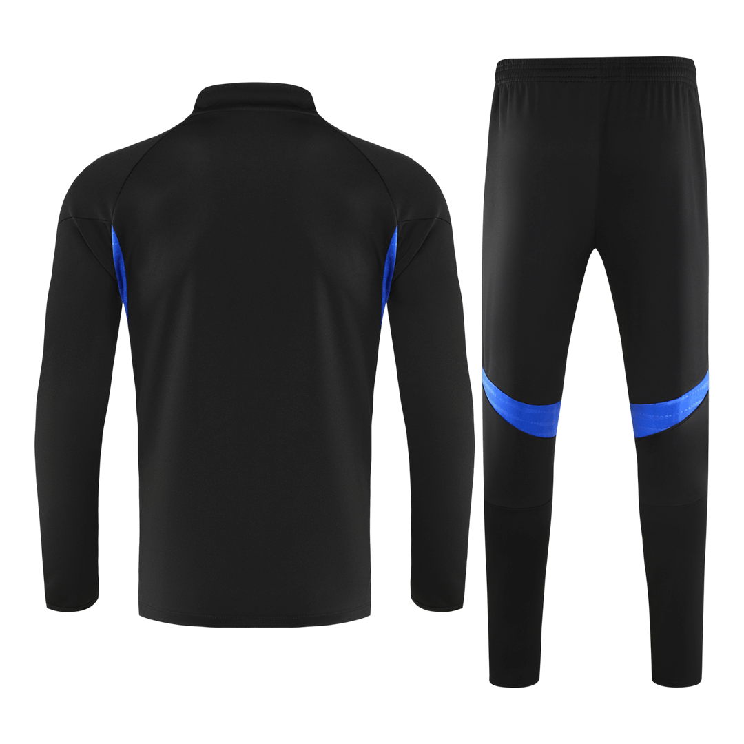Manchester United Sweatshirt Tenue 2025/26 Kind Zwart