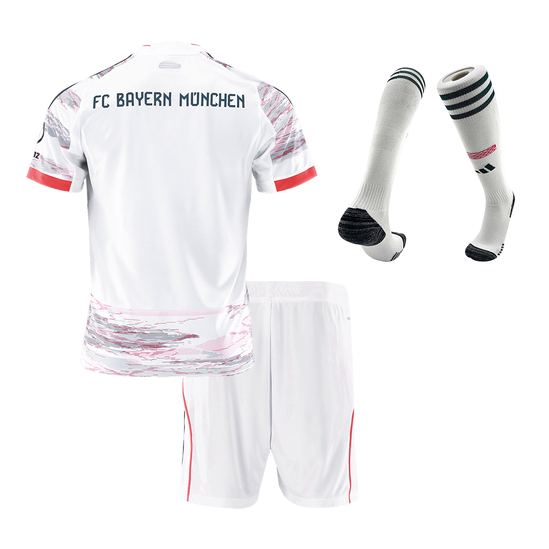 Munich Uit Thuisshirt Set 2025/26 Kinder Wit