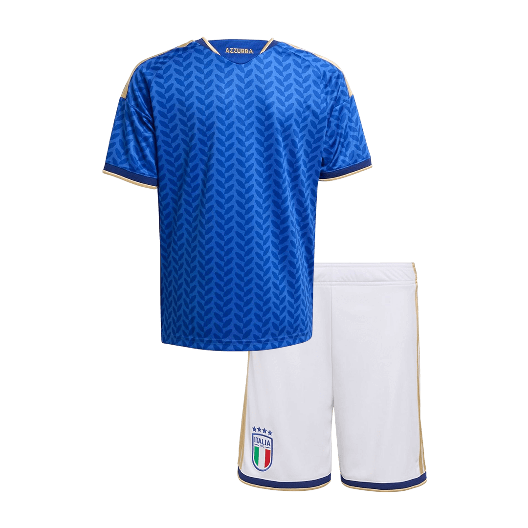 Italië Thuistenue Kit 2025/26 Junior Blauw