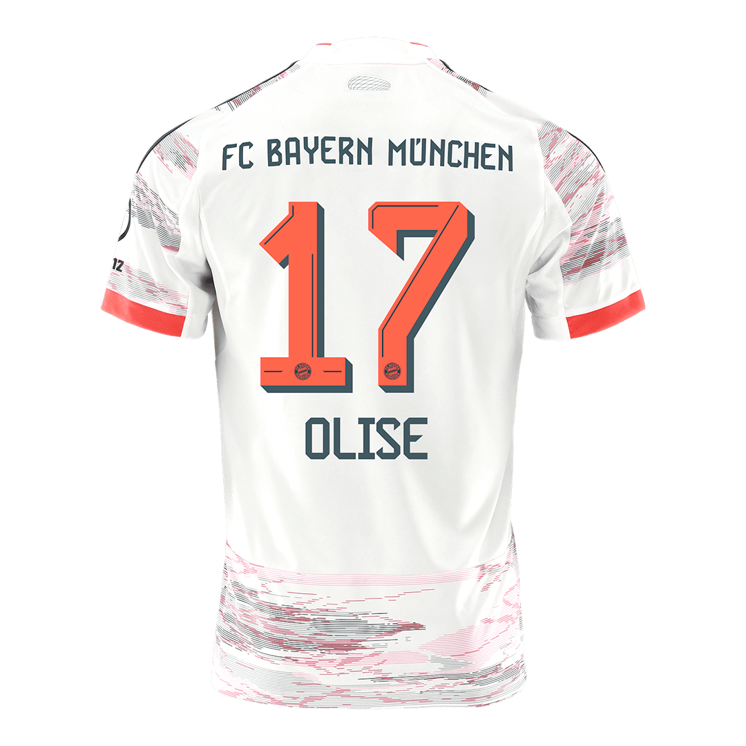 OLISE #17 München Uitshirt 2025/26 Wit