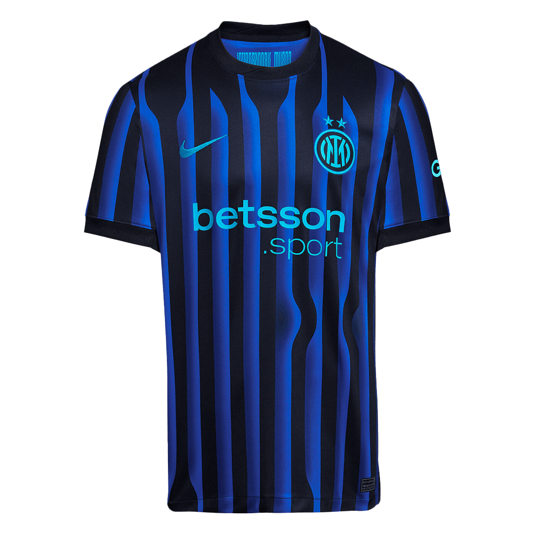 THURAM #9 Inter Milan Thuisshirt 2025/26 Blauw&Zwart
