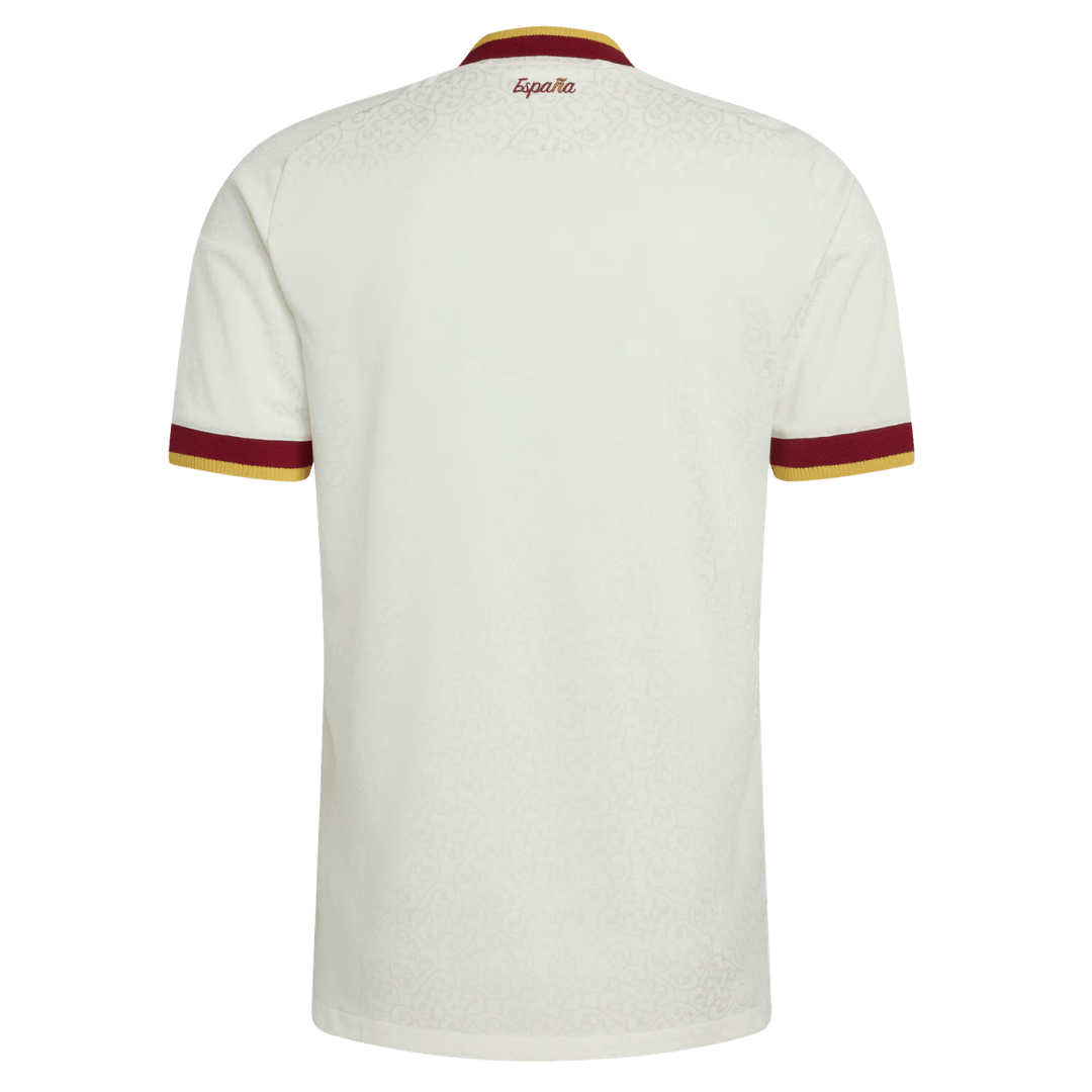 Espagne Extérieur Maillot 2 Stars - Champion Edition - Coupe du Monde 2026 Blanc Joueur