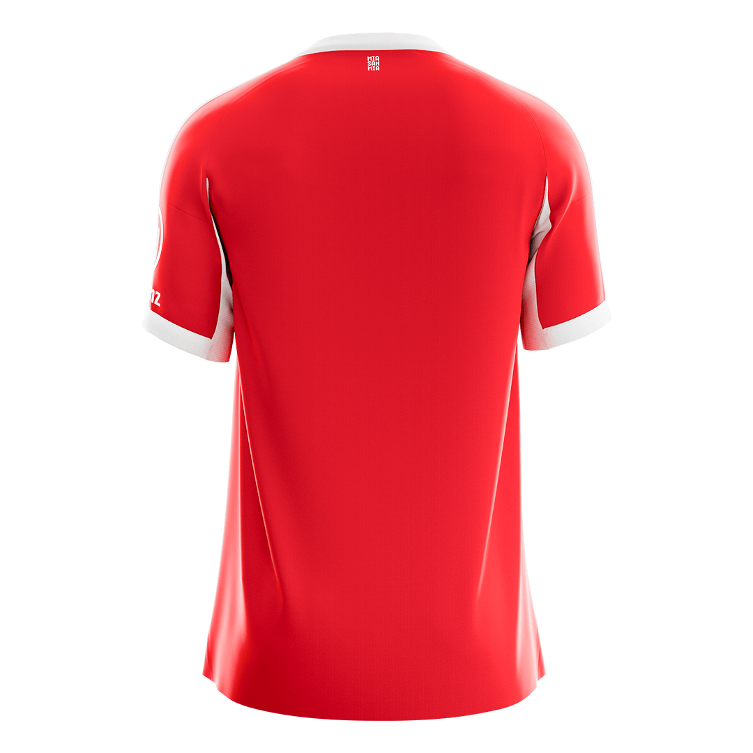 Bayern München Thuisshirt 2025/26 Rood - Extra Groot