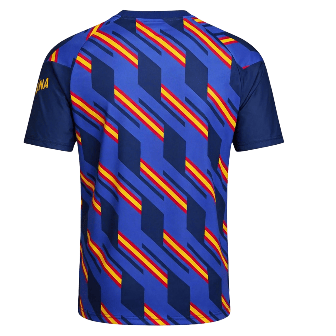 Spanje Pre-Match Shirt - WK 2026 Marineblauw