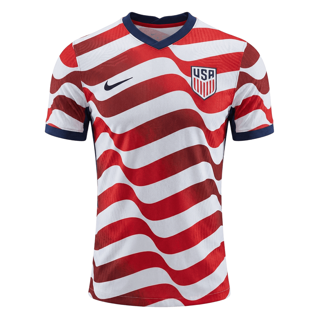 Verenigde Staten Thuisshirt - Wereldkampioenschap 2026 Rood&Wit Speler