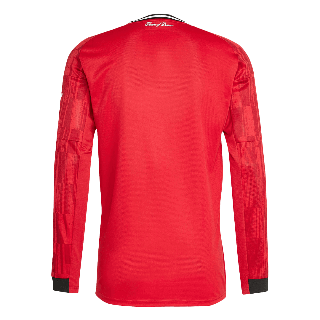 Manchester United Thuis Shirt Lange Mouwen 2025/26