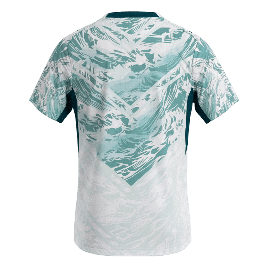 Portugal Uitshirt WK 2026 Wit&Groen Grote Maat