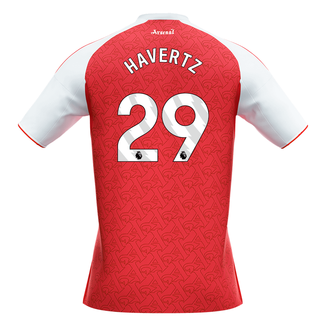 HAVERTZ #29 Arsenal Thuisshirt 2025/26 Rood - Super
