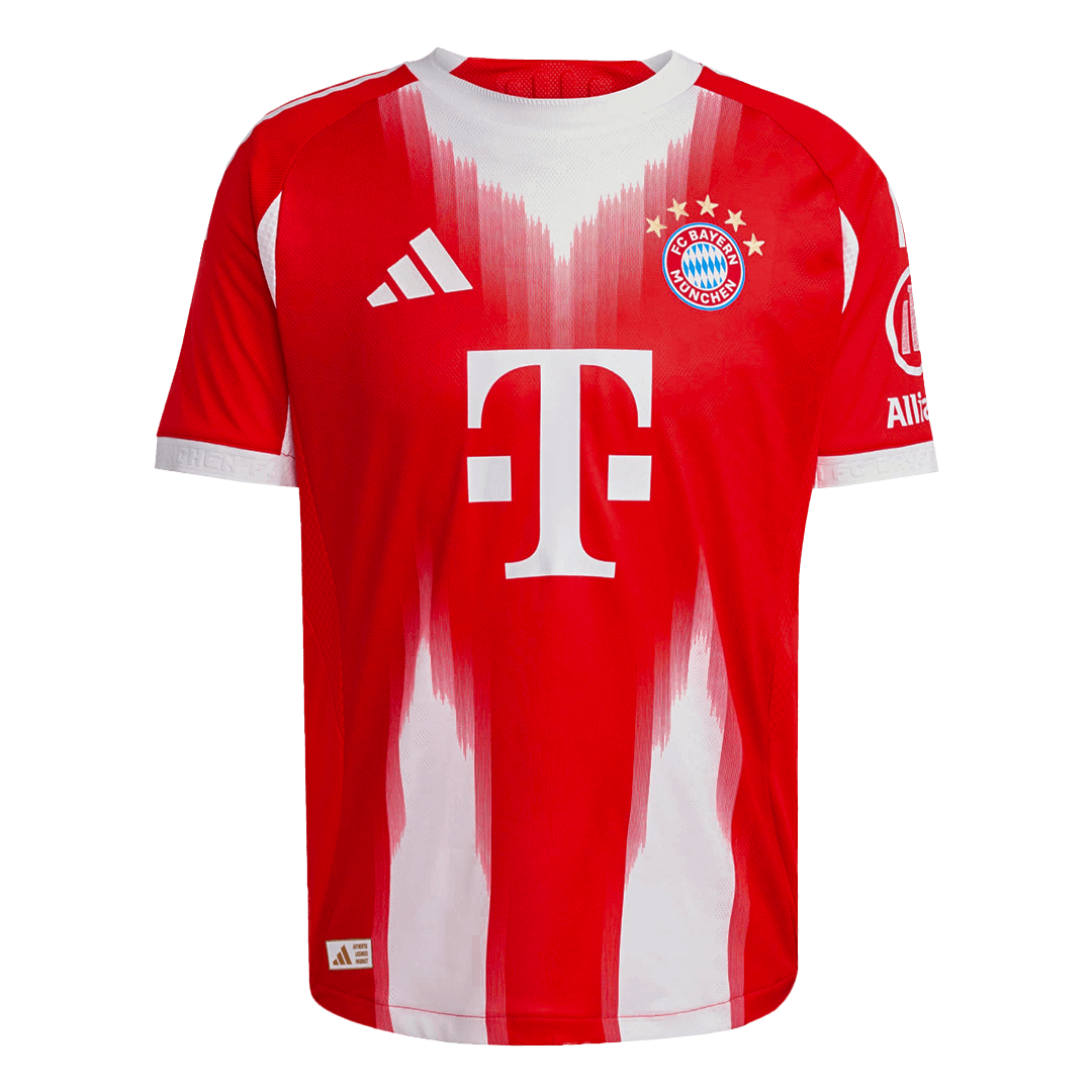 UPAMECANO #2 München Thuisshirt 2025/26 Rood Speler