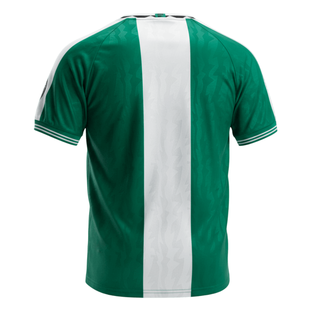 Retro Nigeria Thuisshirt 1996 Groen & Wit