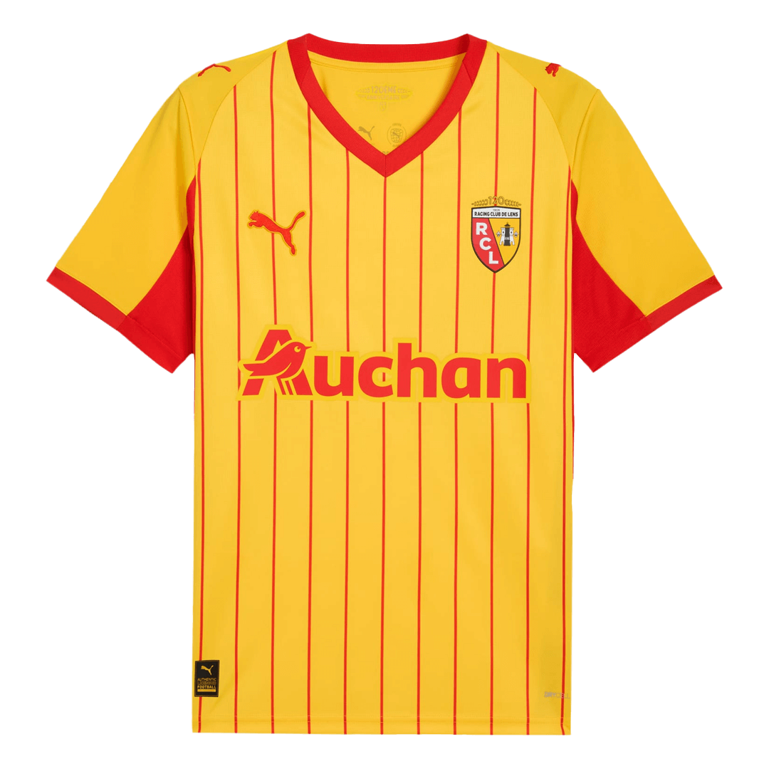 THAUVIN #10 RC Lens Thuisshirt 2025/26 Rood&Geel
