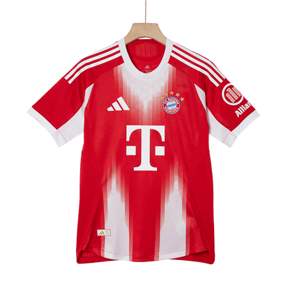 Munich Domicile Maillot 2025/26 Rouge Joueur Grande Taille