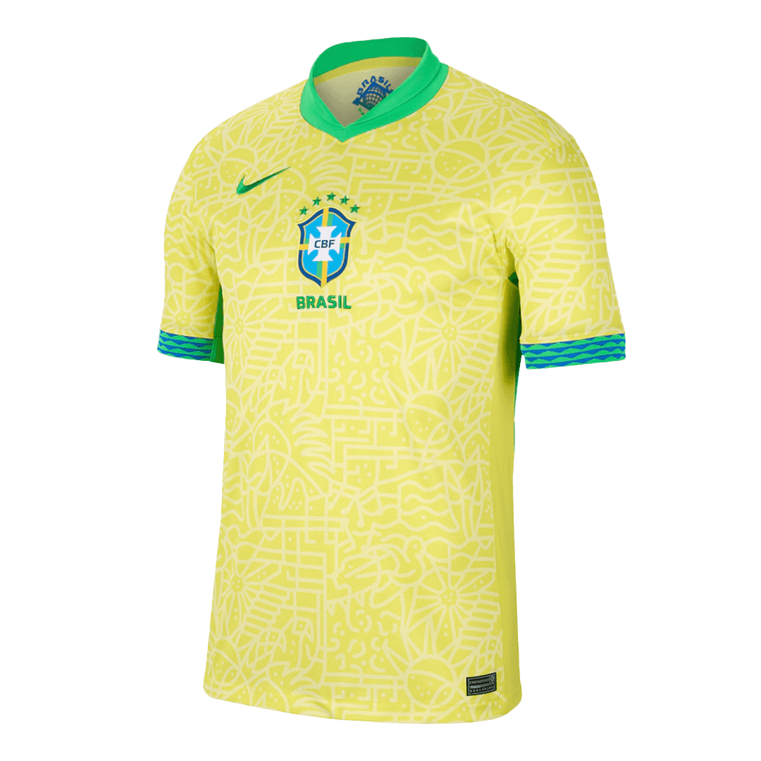 Brazilië Thuisshirt 2024 - Extra Grote Maat