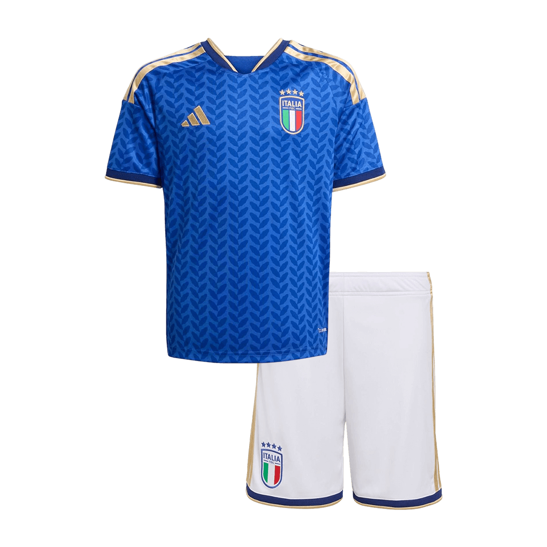 Italië Thuistenue Kit 2025/26 Junior Blauw