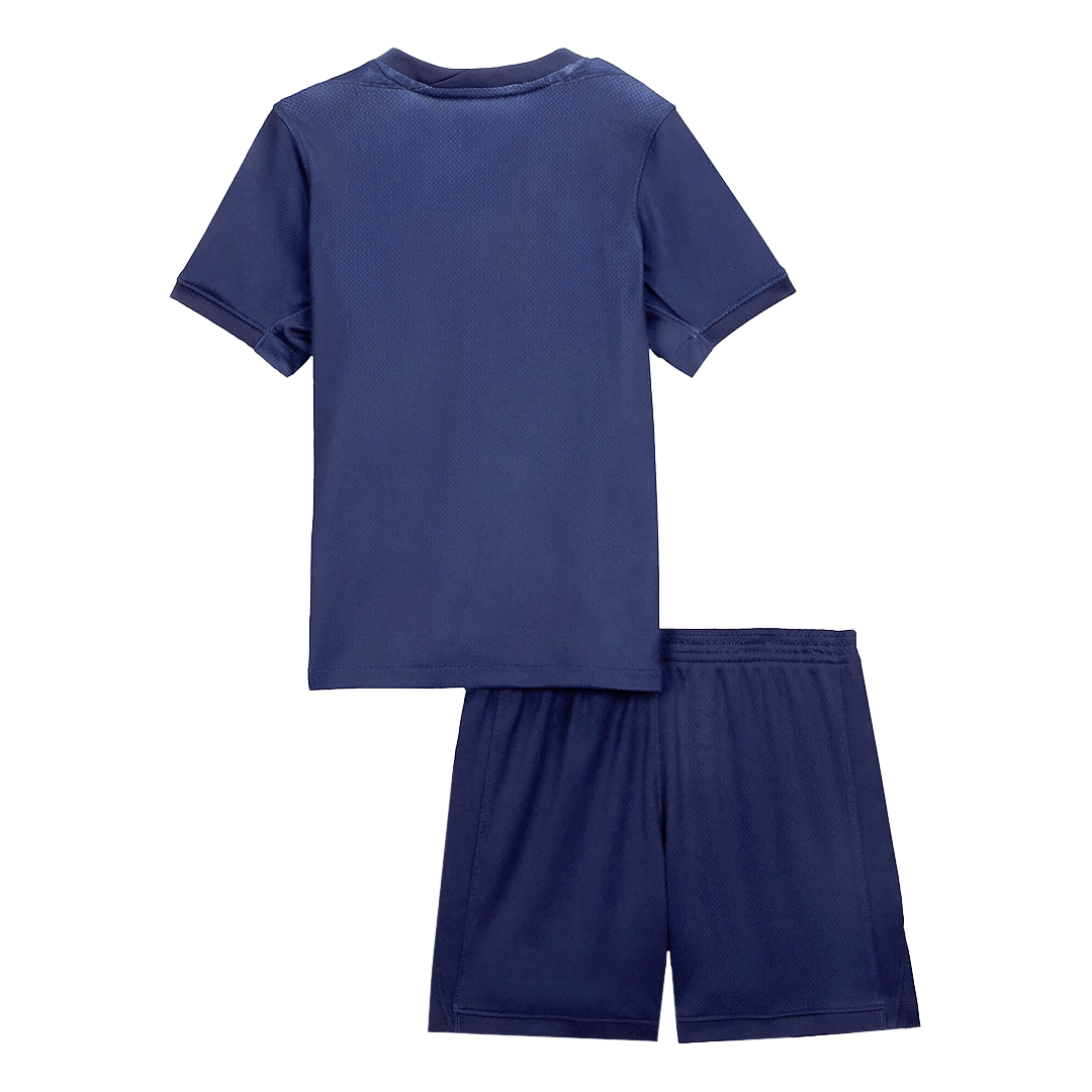 Domicile Maillot Kit 2025/26 Enfant Bleu marine