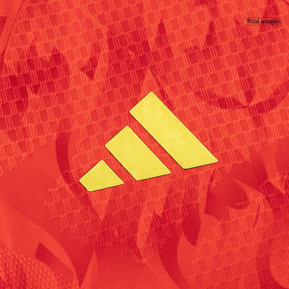 DE BRUYNE #7 België Thuisshirt - WK 2026 Rood Speler