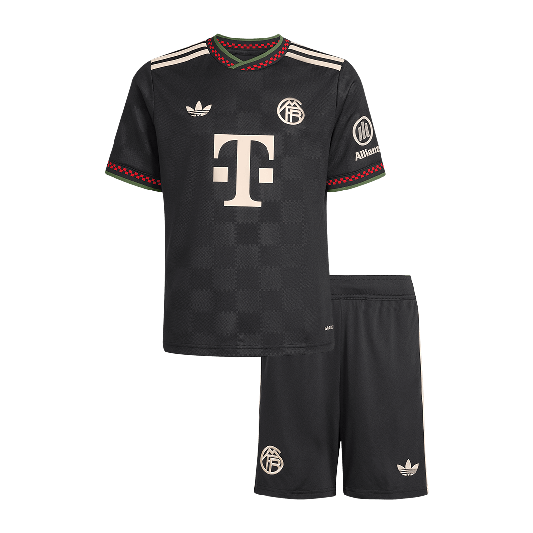 Bayern München Derde Tenue 2025/26 Kinder Zwart