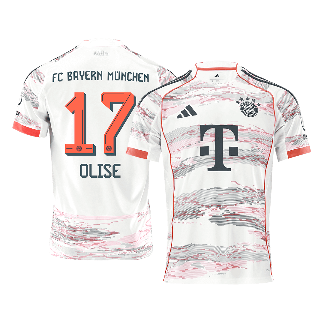 OLISE #17 München Uitshirt 2025/26 Wit