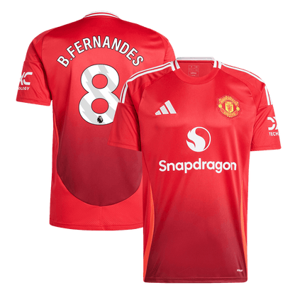 B.FERNANDES #8 Manchester United Domicile Maillot 2024/25 - Super - Mon Maillot Foot Store