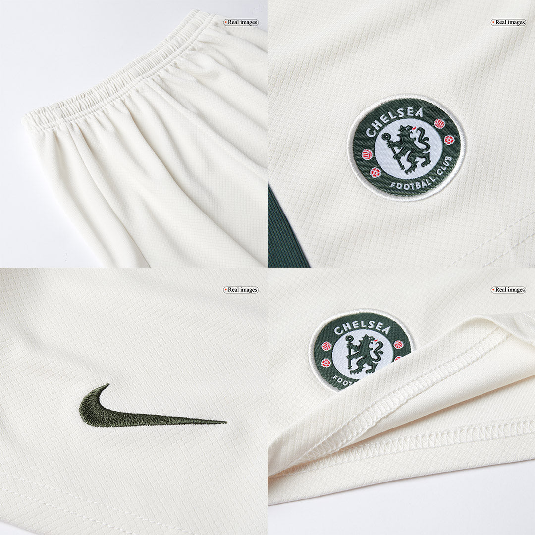 Chelsea Uitshirt Kit 2025/26 Kinder Wit