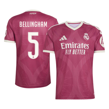 BELLINGHAM #5 Real Madrid Third Maillot 2026/27 Rouge