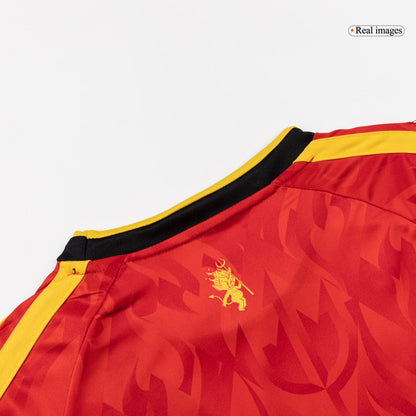 België Thuistenue Kit - Wereldkampioenschap 2026 Kinder Rood