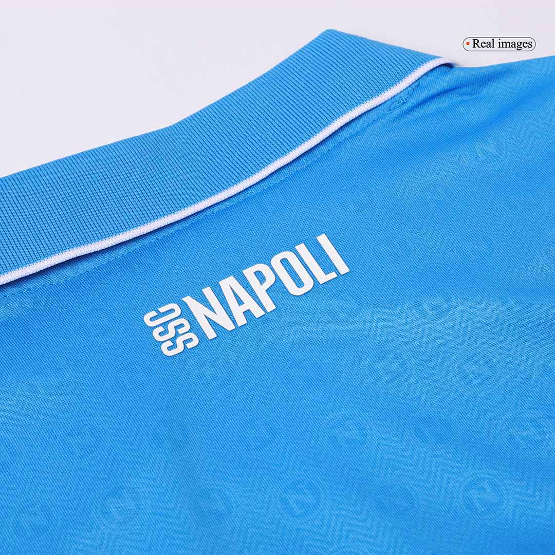 LUKAKU #11 Napoli Thuis Shirt 2024/25 Authentiek Grote Maten