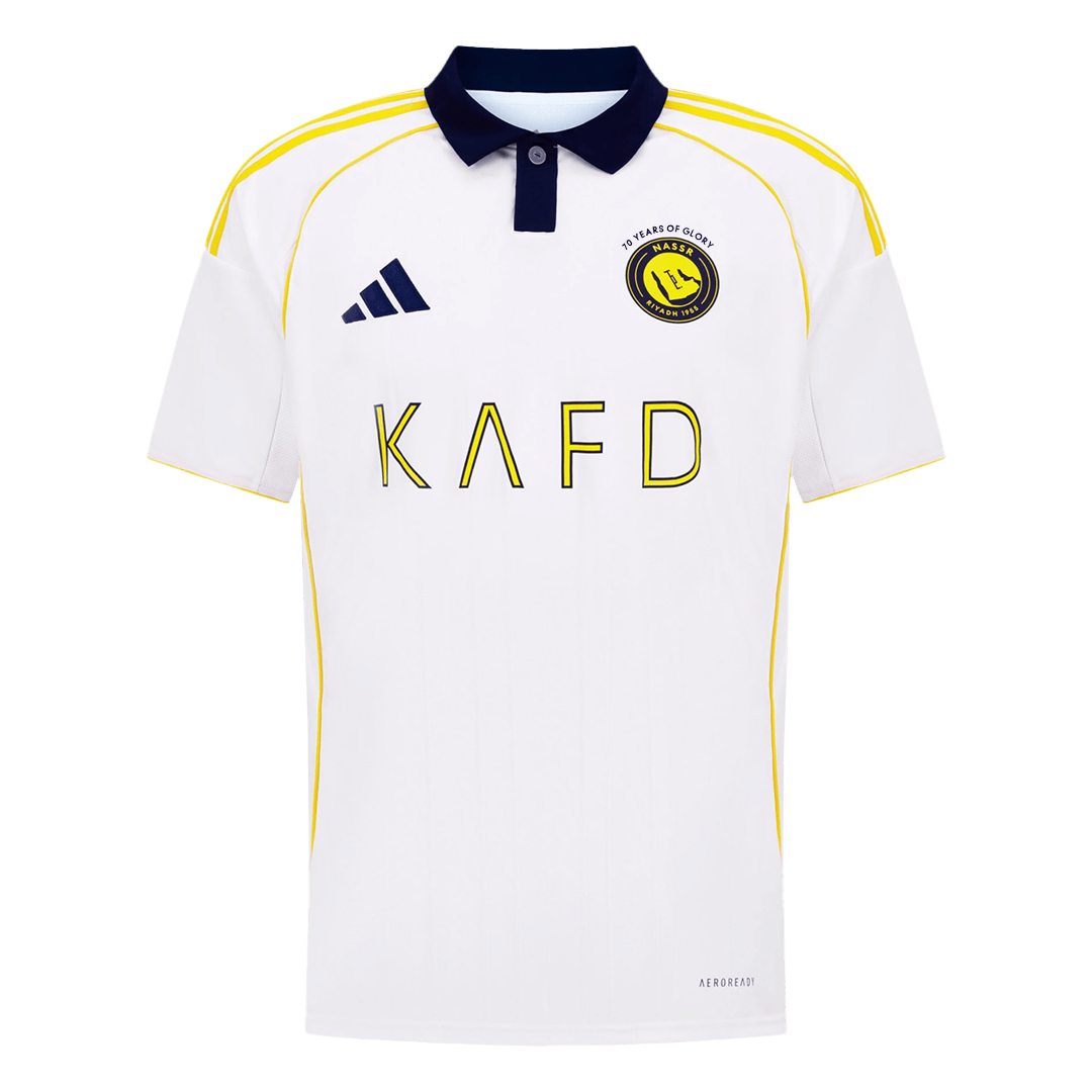 RONALDO #7 Al Nassr Derde Shirt 2025/26 Wit