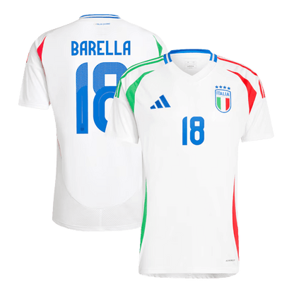 BARELLA #18 Italië Uit Shirt 2024