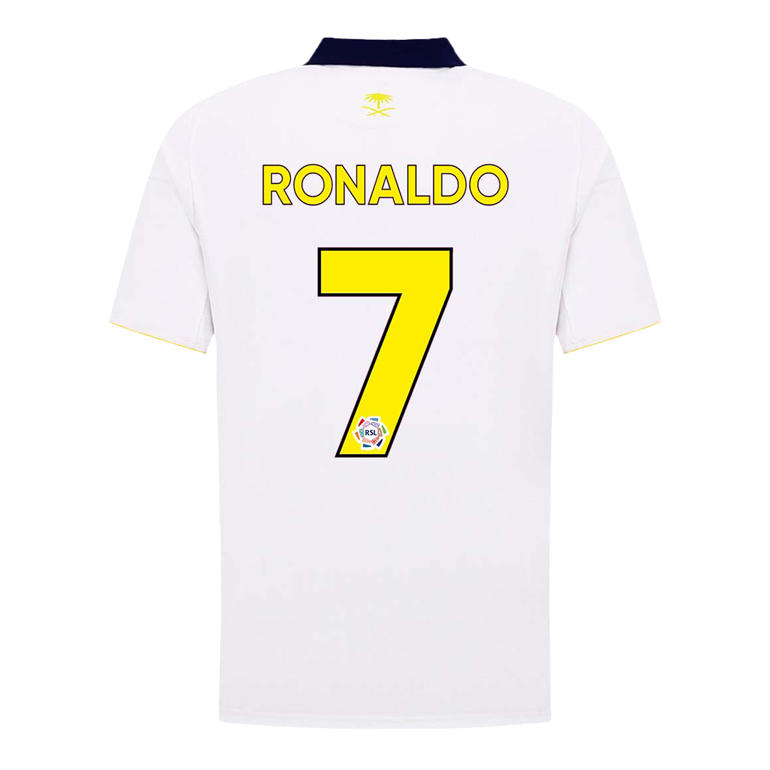 RONALDO #7 Al Nassr Derde Shirt 2025/26 Wit