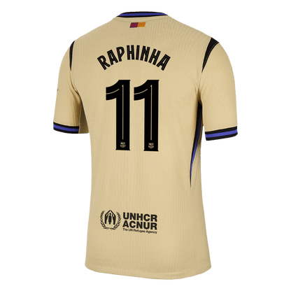 RAPHINHA #11 Barcelona Uit Tenue Thuisshirt 2025/26 Authentiek - UCL