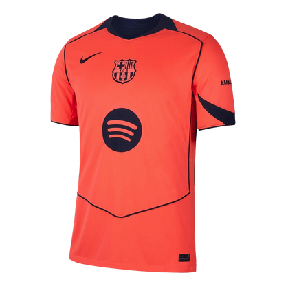 LAMINE YAMAL #10 Barcelona Derde Thuisshirt 2025/26 Oranje - UCL