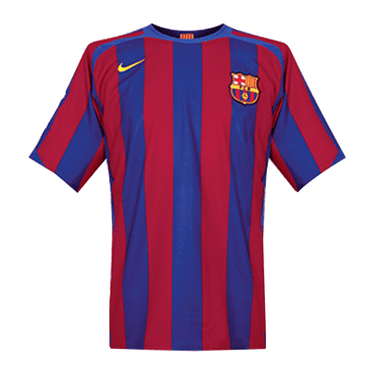Retro FC Barcelona Thuisshirt 2005/06 - UCL