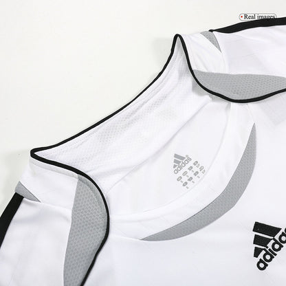 SERGIO RAMOS #4 Retro Real Madrid Thuisshirt 2006/07