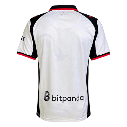 AC Milan Shirt 2025/26 Zilver Grote Maten