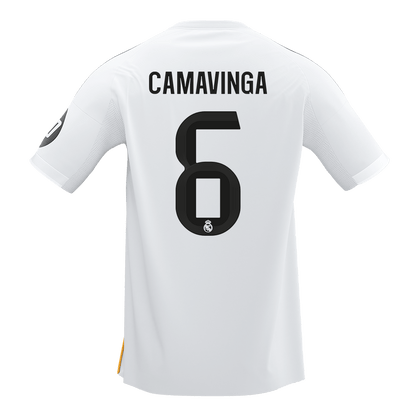 CAMAVINGA #6 Real Madrid Thuisshirt 2025/26 Wit - Super