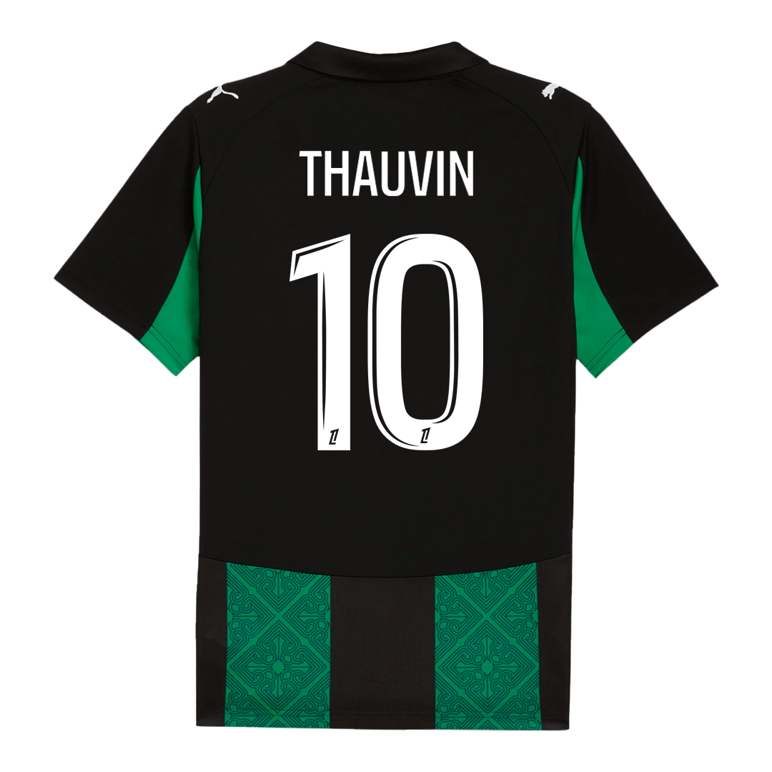 THAUVIN #10 RC Lens Uit Thuisshirt 2025/26 Groen&zwart